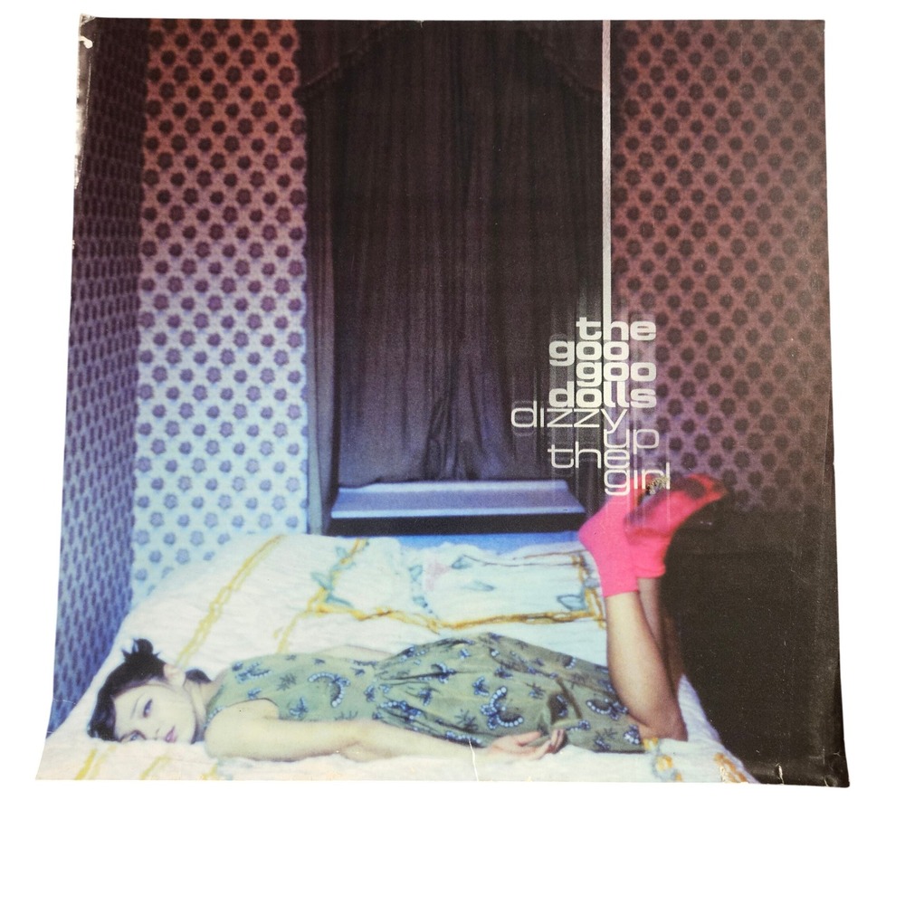 The‎ Goo Goo Dolls Dizzy Up the Girl 1998 Promo Flat Album Poster 12x12 D/S